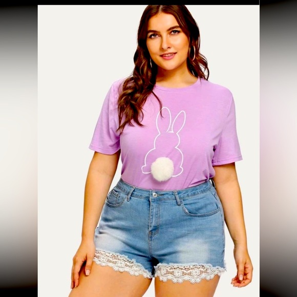 Plus Size Shorts 1X - Picture 2 of 9